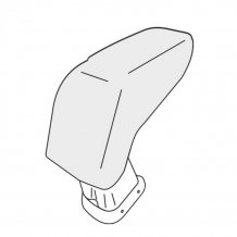 Mittelarmlehne Fiat Punto 2015-2018 (s ovládáním topení na středovém tunelu, adaptér)