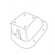 Mittelarmlehne Fiat Punto 2015-2018 (s ovládáním topení na středovém tunelu, adaptér)
