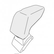 Mittelarmlehne Ford B-Max 2015-2017 (bez posuvného krytu úložného prostoru, adaptér)