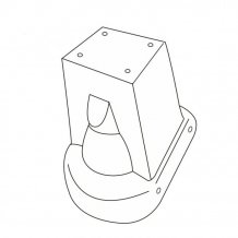 Mittelarmlehne Ford Fiesta 2005-2008 (nur Adapter)