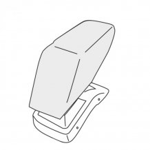 Mittelarmlehne Ford Fiesta 2017-2023 (USB a AUX, adaptér)