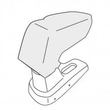 Mittelarmlehne Ford Transit/Tourneo Courier 2014- (nur Adapter)