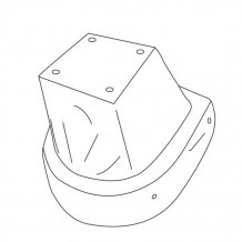 Mittelarmlehne Hyundai Accent 2006-2009 (nur Adapter)