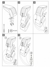 Mittelarmlehne Hyundai Solaris 2011-2019