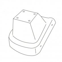 Mittelarmlehne Kia Rio 2011-2017 (nur Adapter)
