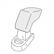 Mittelarmlehne Nissan Note 2013-2020 (nur Adapter)