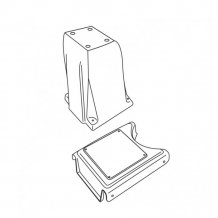 Mittelarmlehne Opel Meriva 2010-2017 (bez kolejniček Flexrail, adaptér)