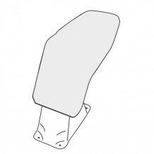 Mittelarmlehne Opel Meriva 2010-2017 (s kolejničkami Flexrail, adaptér)