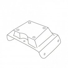 Mittelarmlehne Opel Zafira B 2005-2007 (nur Adapter)