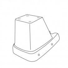 Mittelarmlehne Renault Captur 2020- (nur Adapter)
