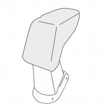 Mittelarmlehne Renault Clio 2005-2012 (nur Adapter)