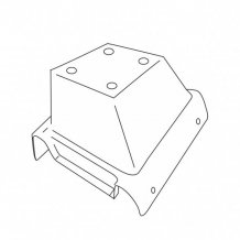Mittelarmlehne Škoda Fabia III. 2014-2021 (nur Adapter)