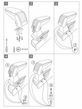 Mittelarmlehne Škoda Octavia I. 1996-2010