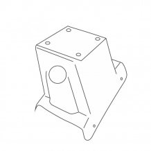 Mittelarmlehne Smart ForFour 2014-2021 (nur Adapter)