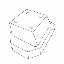 Mittelarmlehne Suzuki Ignis 2016- (nur Adapter)