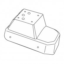 Mittelarmlehne Suzuki Jimny 2018- (nur Adapter)