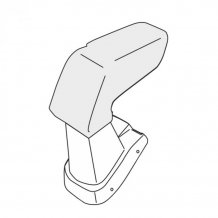 Mittelarmlehne Toyota Yaris 2014-2020 (nur Adapter)