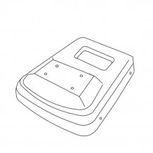 Mittelarmlehne Volkswagen Caddy 2021- (nur Adapter)