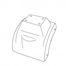 Mittelarmlehne Volkswagen Golf V. 2003-2010 (nur Adapter)