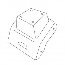 Mittelarmlehne Volkswagen Polo 2017- (nur Adapter)