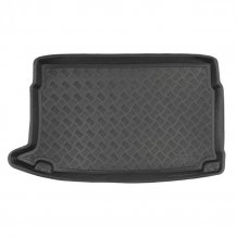 Kunstoff-Kofferraummatte Volkswagen Polo 2009-2017 (hatchback, horní dno, bez protiskluzu)